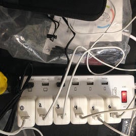 Classroom charging. Organization and labeling is important!