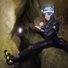 2014: Waterproof digital cave mapping
